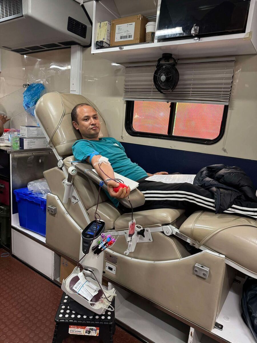 Blood donation drive 4